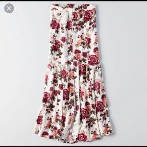 AMERICAN EAGLE button up front maxi skirt